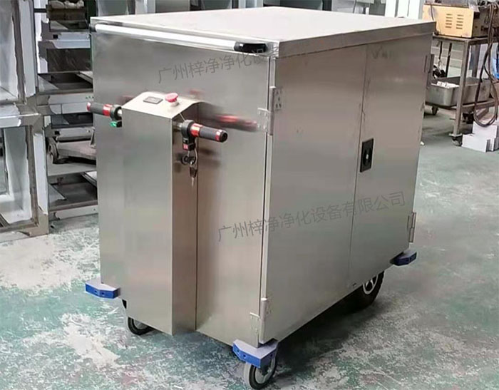 無(wú)菌物品電動(dòng)運(yùn)送車又稱為無(wú)菌物品運(yùn)送車、無(wú)菌密封下送車、無(wú)菌物品回收車。